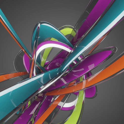 An image depicting an abstract representation of Best Cash Flow Calendar App to Map Bills and Paychecks