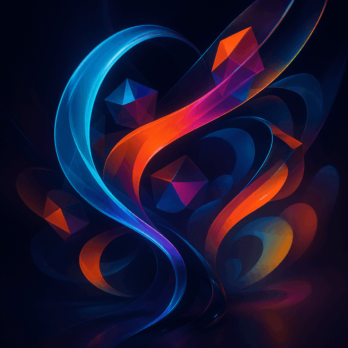 An image depicting an abstract representation of Small Daily Money Habits That Build Wealth Over Time