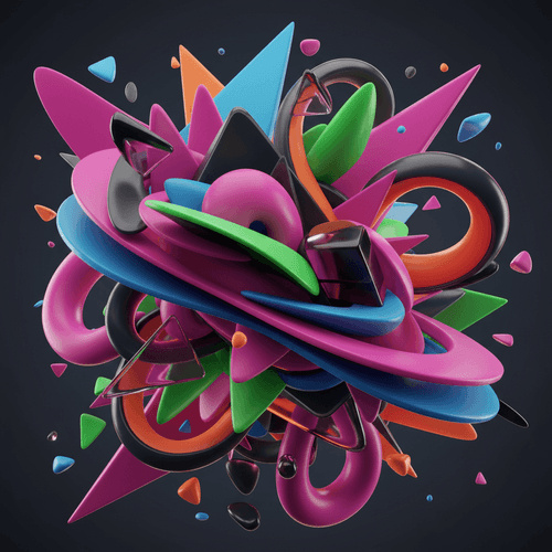 An image depicting an abstract representation of Best App That Shows Future Bank Balance and Cash Flow
