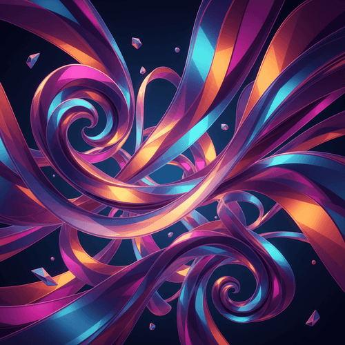 An image depicting an abstract representation of Budget Calendar Printable PDF Free Download With Tips
