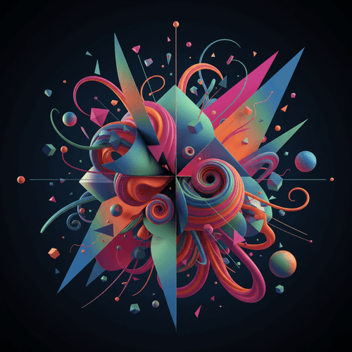 An image depicting an abstract representation of Best Calendar Based Budgeting App to Master Cash Flow